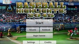 Baseball Highlights 2045 captura de pantalla apk 17