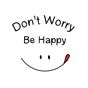 シンプル壁紙-Don't worry be happy- アイコン