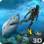 Haiangriff Speerfischer 3D Icon