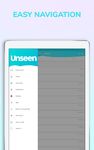 Screenshot 12 di Unseen - Nascondi e leggi apk