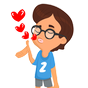 Love Stickers - Chat Stickers