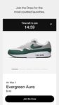 Tangkapan layar apk Nike SNKRS 6