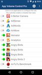 Captura de tela do apk App Volume Control 