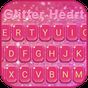 Ícone do apk Glitter Heart Emoji Keyboard