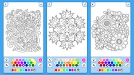 Flores mandala para colorear captura de pantalla apk 8