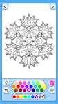 Flores mandala para colorear captura de pantalla apk 6