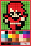 Captura de tela do apk 8-Bit Paint - Pixel Art Maker 