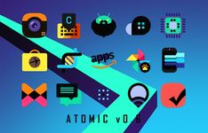 Captura de tela do apk Atomic Icon Pack BETA 9