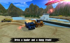 Loader & Dump Truck Hill SIM screenshot apk 6