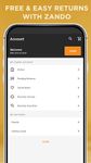 Zando Online Fashion Shopping captura de pantalla apk 6