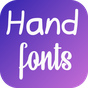 Ikon Hand fonts for FlipFont