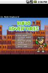 Captura de tela do apk Rufio Adventures 1