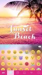 Скриншот 5 APK-версии Sunset Beach Kika Keyboard