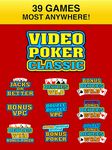 Video Poker Classic captura de pantalla apk 3