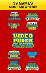 Video Poker Classic captura de pantalla apk 13