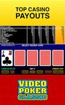 Video Poker Classic captura de pantalla apk 9
