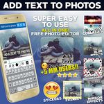 Add Text to Photo App (2017) screenshot apk 23