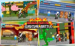 Captura de tela do apk Block Mortal Survival Battle 5