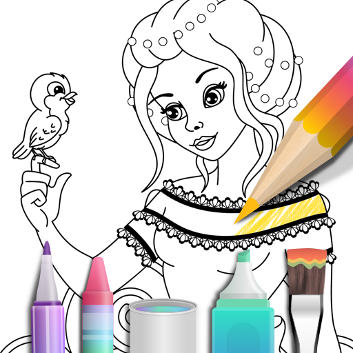 Princess coloring book APK Free download app for Android