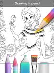 Princess coloring book captura de pantalla apk 9