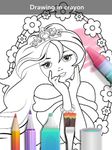 Princess coloring book captura de pantalla apk 6