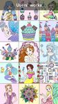 Princess coloring book captura de pantalla apk 16