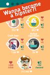 Скриншот 1 APK-версии Hipster Clicker