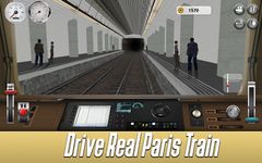 Paris Subway Simulator 3D의 스크린샷 apk 1