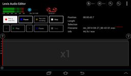 Tangkapan layar apk Lexis Audio Editor 2