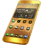 Neon Gold tema GO Launcher APK