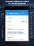 Pocket Thesaurus στιγμιότυπο apk 5