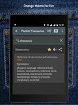 Pocket Thesaurus στιγμιότυπο apk 1