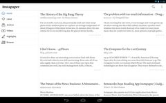 Captură de ecran Instapaper apk 