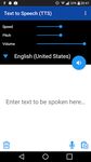 Text to Speech zrzut z ekranu apk 6