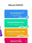 Captura de tela do apk TickPick - No Fee Tickets 6