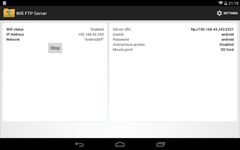 Скриншот 1 APK-версии Wi-Fi FTP-сервер (FTP Server)