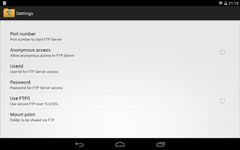 Screenshot  di WiFi FTP Server apk