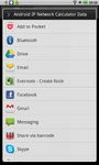 Captura de tela do apk IP Network Calculator 2