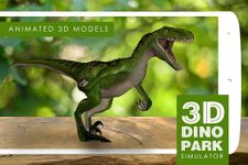 simulador parque dinosaurio 3D captura de pantalla apk 4