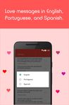 Frases y mensajes de amor captura de pantalla apk 1