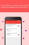 Frases y mensajes de amor captura de pantalla apk 