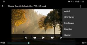 Captura de tela do apk Neon Video Player 