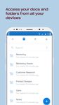 Скриншот 1 APK-версии Dropbox Paper Beta