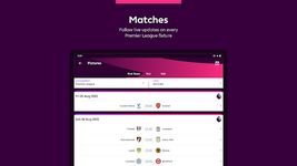 Tangkapan layar apk Premier League - Official App 1