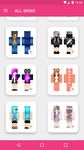 Captura de tela do apk Skin meninas para Minecraft PE 18