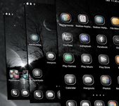 Gambar Black&White Launcher Theme 