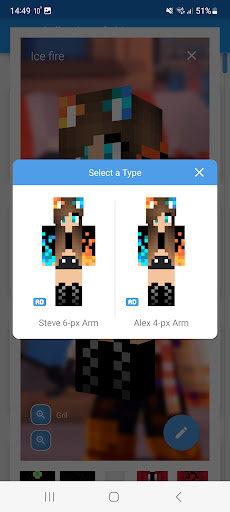 Skin Editor 3D Minecraft APK For Android for Minecraft
