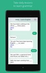 Andy English Bot: Engelsk Chat screenshot APK 4