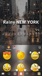 Rainy NewYork Kika Keyboard capture d'écran apk 1