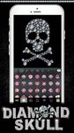 Diamond Skull Kika Keyboard captura de pantalla apk 4